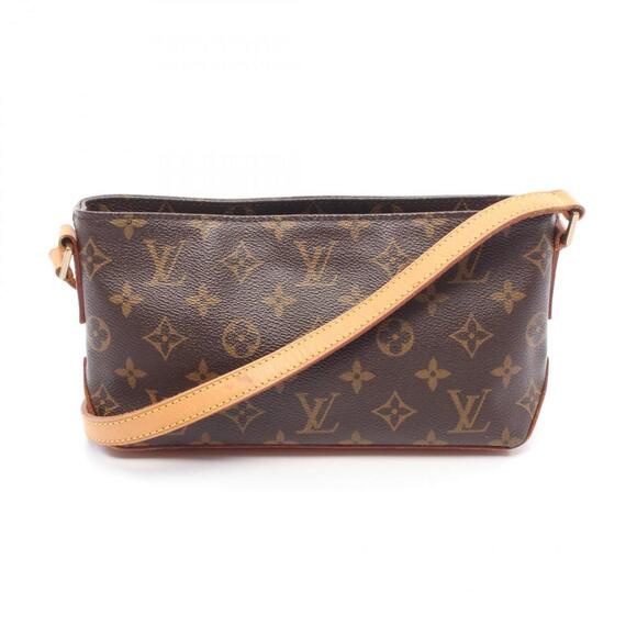 LOUIS VUITTON Brown Monogram Leather Shoulder Bag - Picture 1 of 7